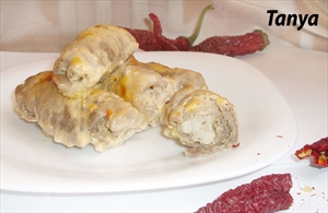 Фото рецепта «Свиные рулетики с куриной начинкой» Фото рецепта «Свиные рулетики с куриной начинкой»