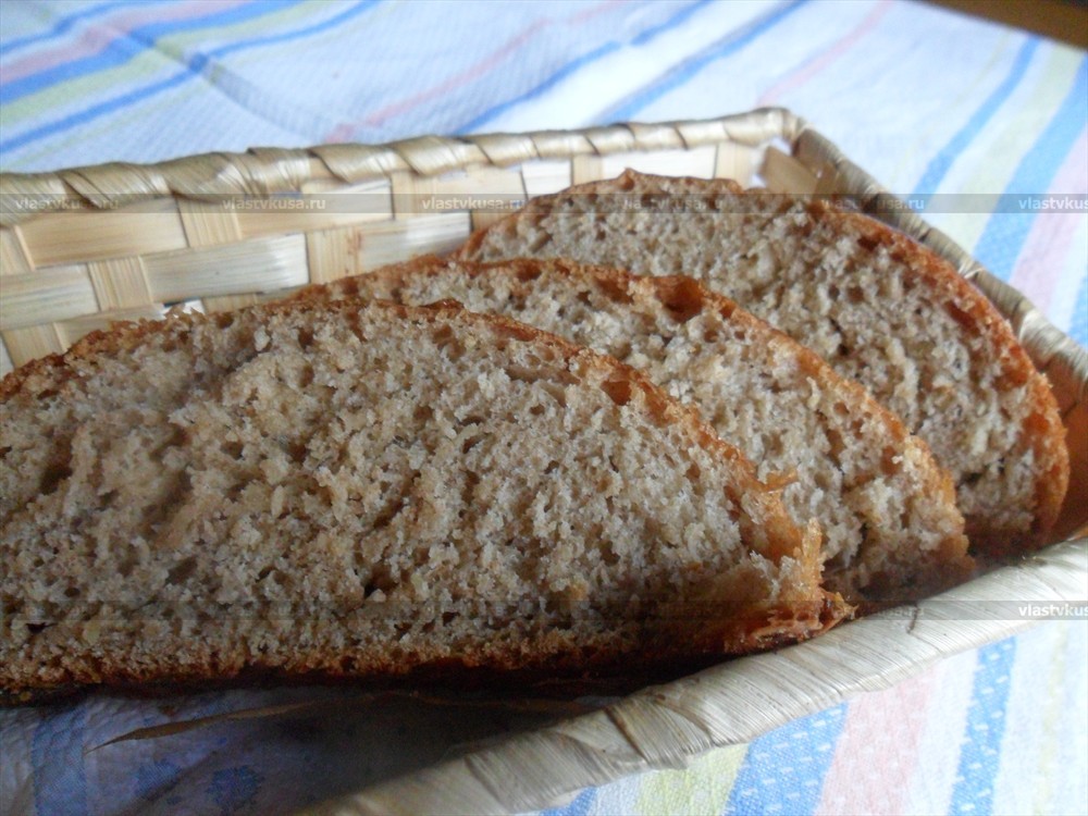 Хлеб на сыворотке в духовке в домашних